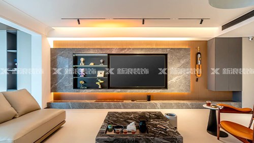 一眼心動264㎡輕奢裝修，優(yōu)雅品質完美融合|長沙全屋整裝