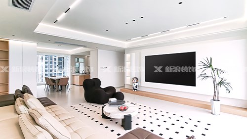 拿捏了！188㎡極簡+原木溫馨舒適很好住|長沙全屋整裝