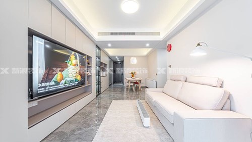 98㎡淺灰色系全屋定制落地，真的香~|長沙全屋整裝