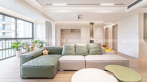 24w預算，把150㎡的奶油風裝修成什么樣|長沙全屋整裝