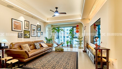 19w搞定125㎡中古風(fēng)裝修 設(shè)計師太會啦！|長沙全屋整裝
